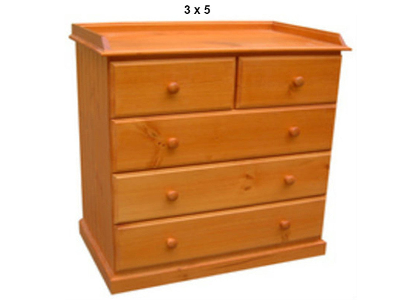 KIDDLES (AUSSIE MADE) CHANGE TABLE WITH 5 DRAWERS COLLECTION - ASSORTED STAINED COLOURS - STARTING FROM $899