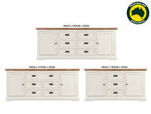 BALMAIN (AUSSIE MADE) BUFFET COLLECTION - ASSORTED PAINTED / STAINED COLOURS - STARTING FROM $1699