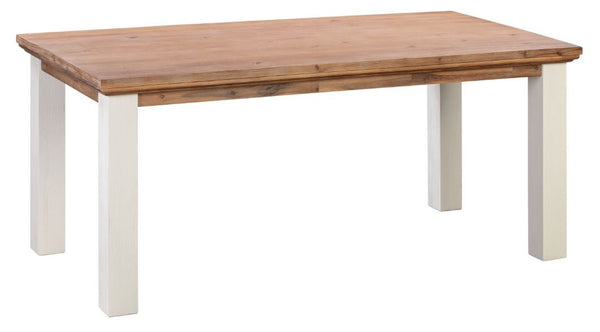 BALMAIN (AUSSIE MADE) DINING TABLE - 1800(W) X 900(D) - ASSORTED PAINTED, STAINED COLOURS OR TWO TONE