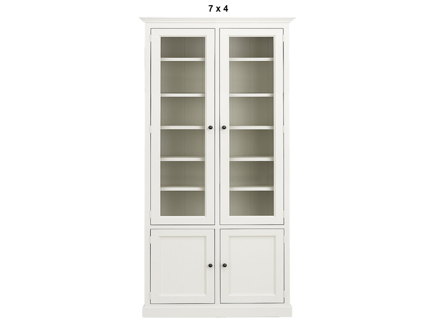 BAYSIDE (AUSSIE MADE) 4 DOOR LIBRARY UNIT COLLECTION - ASSORTED PAINTED COLOURS - STARTING FROM $1499