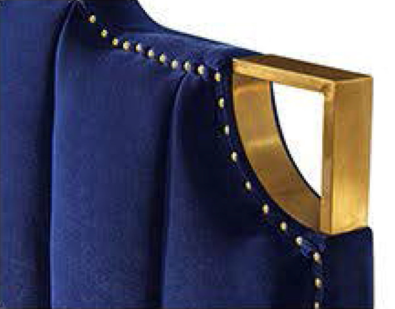 QUEEN SOLANO LEATHERETTE / LINEN / VELVET FANCY BED WITH METAL BEDHEAD FRAME - ASSORTED COLOURS