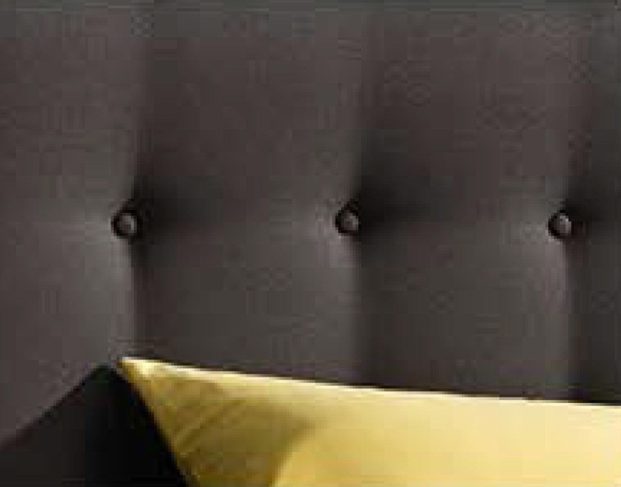 QUEEN BAKERSFIELD LEATHERETTE / LINEN / VELVET BED - ASSORTED COLORS AVAILABLE