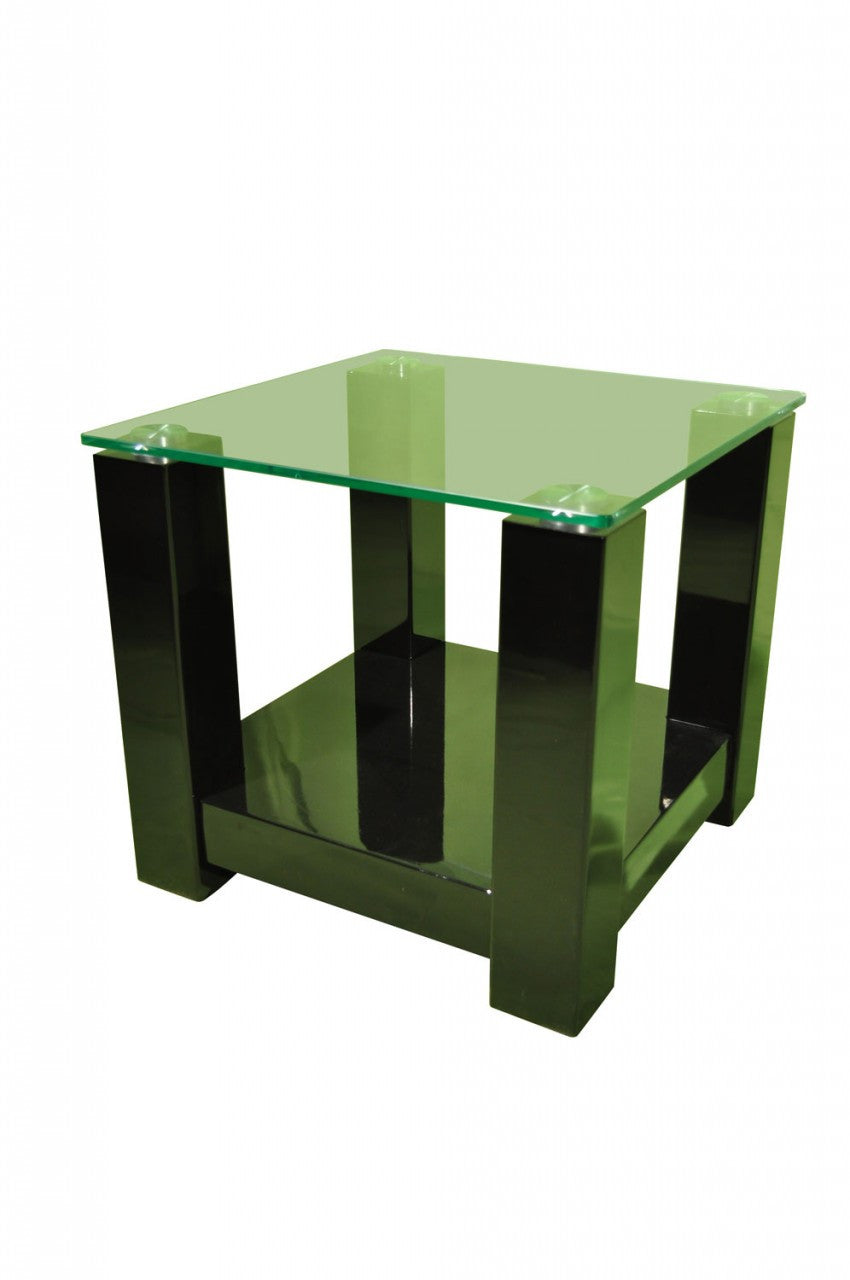 WINNIE SIDE TABLE - HIGH GLOSS BLACK