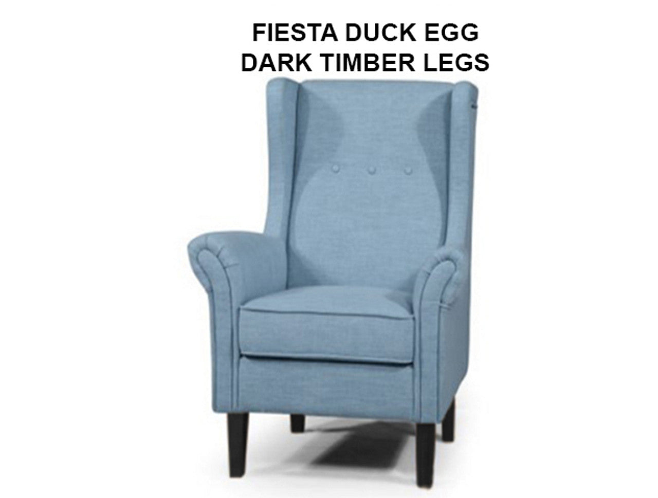 BLISS CHAIR UPHOLSTERED - ASSORTED COLOURS