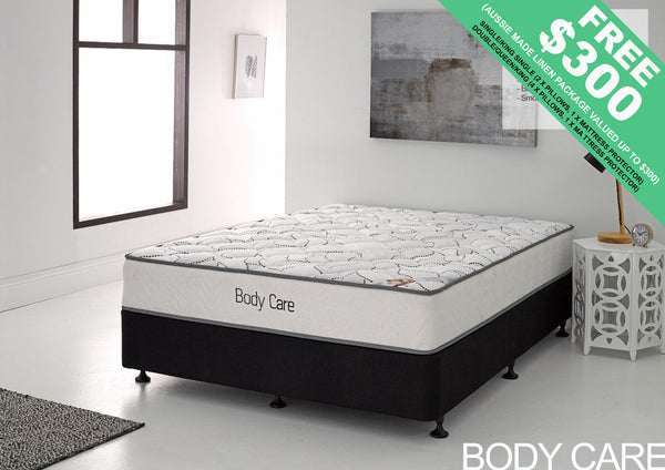 SINGLE BODY CARE TIGHT TOP MATTRESS - MEDIUM FIRM