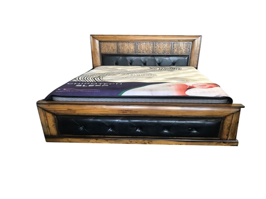 DAVINA  KING 3   PIECE BEDSIDE BEDROOM SUITE WITH UPHOLSTERED BEDHEAD AND FOOT - (MODEL:2.18.15.15.11.12.25.14) - COLOUR AS PICTURED