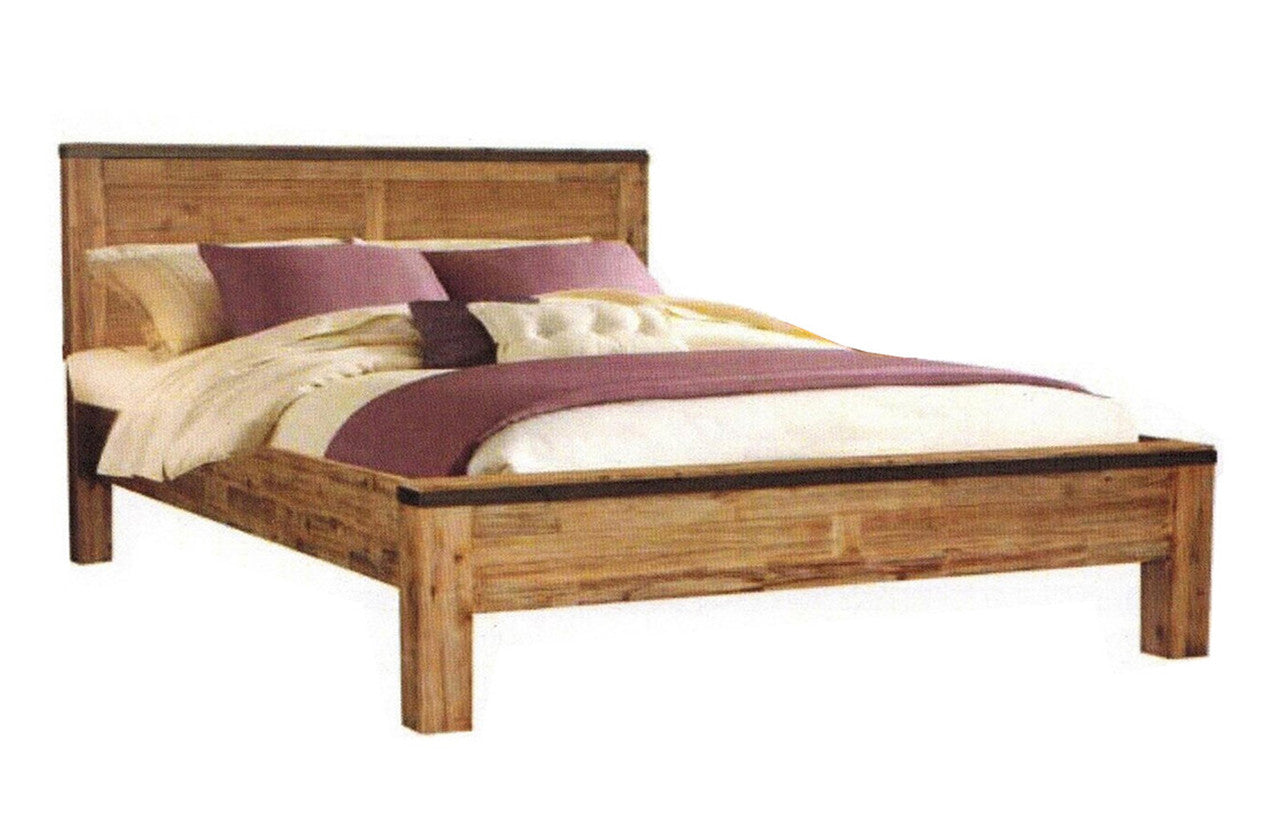 QUEEN CEMBER BED - (16-15-18-20-12-1-14-4) - WALNUT