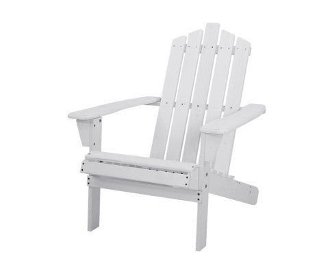 HADLEY OUTDOOR LOUNGE CHAIR - WHITE