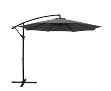 WISTERIA OUTDOOR UMBRELLA - CHARCOAL