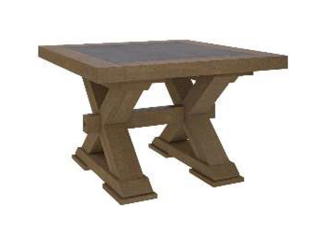 COTTAGE BILLABONG LAMP TABLE - 450(H) X 650(W)- COLOUR AS PICTURED