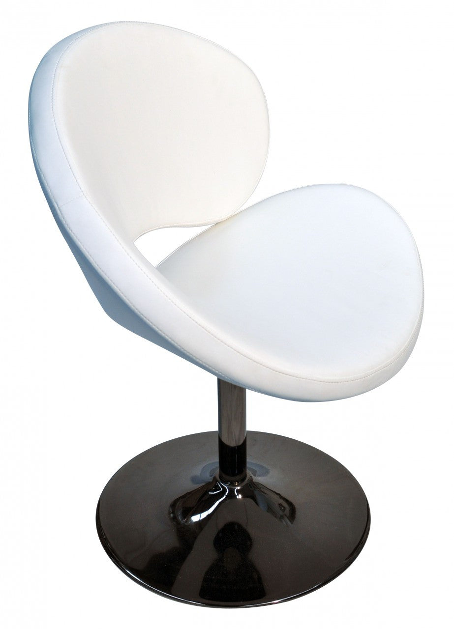 C OCCASSIONAL CHAIR - BLACK OR WHITE