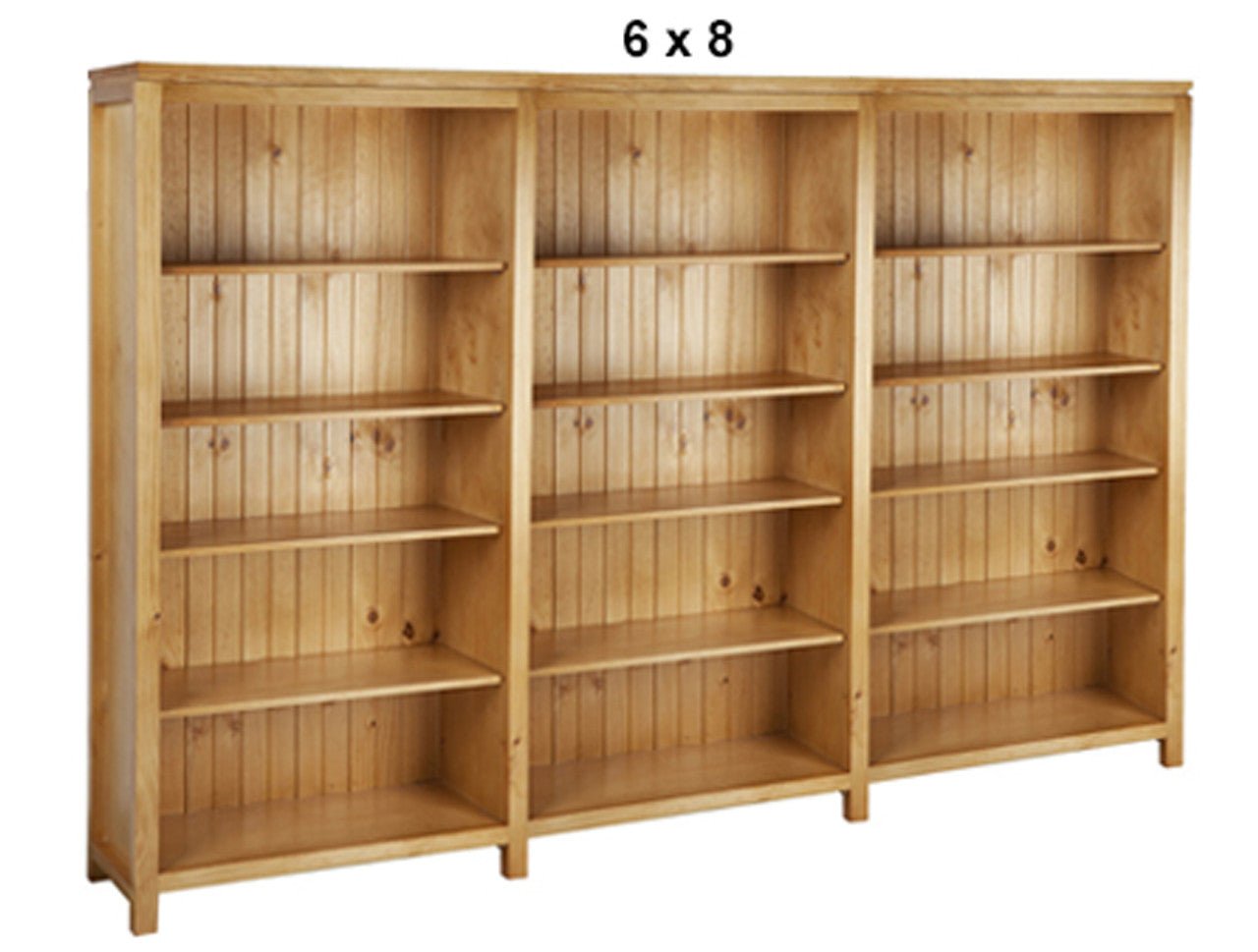 CALISTOGA (AUSSIE MADE) BOOKCASE (4 SECTIONS) PIGEON PAIRED COLLECTION - ASSORTED STAINED COLOURS - STARTING FROM $1999