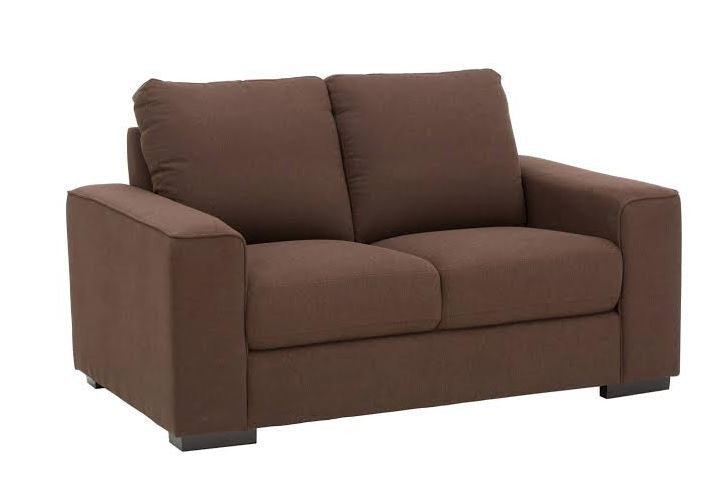 ALBA 2 SEATER FABRIC LOUNGE - ASSORTED COLOURS