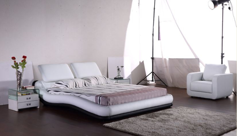 QUEEN MAYIRAH LEATHERETTE BED (G1059#) - ASSORTED COLORS