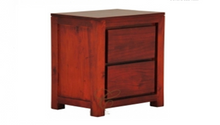 AMSTERDAM 2 DRAWER BEDSIDE (BS 002 TA) - ASSORTED COLOURS
