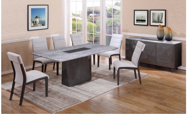 CAPE (9003) DINING TABLE 2000(L) X 900(W) - (MODEL-12-25-15-14) - GREY
