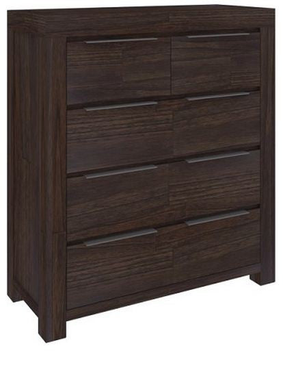MACEDON QUEEN 4 PIECE TALLBOY BEDROOM SUITE (VMN) - CHARCOAL