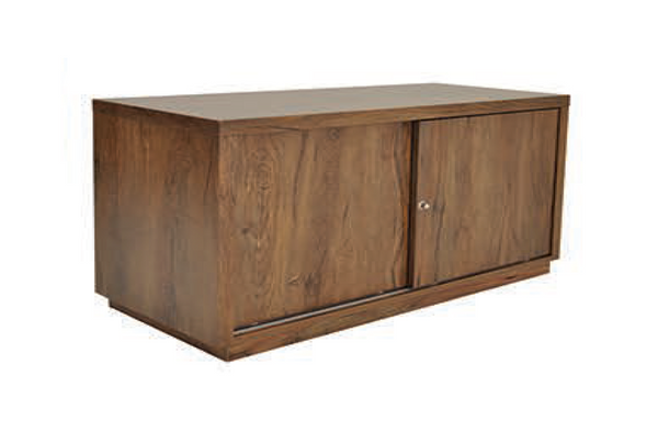 YUKI CREDENZA / SIDEBOARD / BUFFET - 650(H) X 1200(W) - ANTIQUE OAK