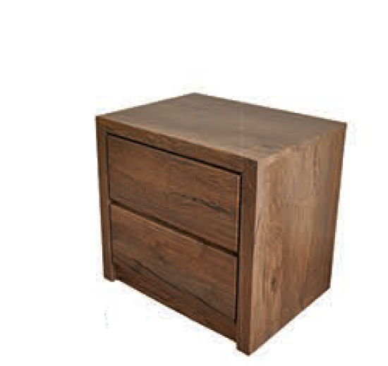 VICTORIA KING 3 PIECE BEDSIDE BEDROOM SUITE - WITH BAILEE CASEGOODS - ANTIQUE OAK