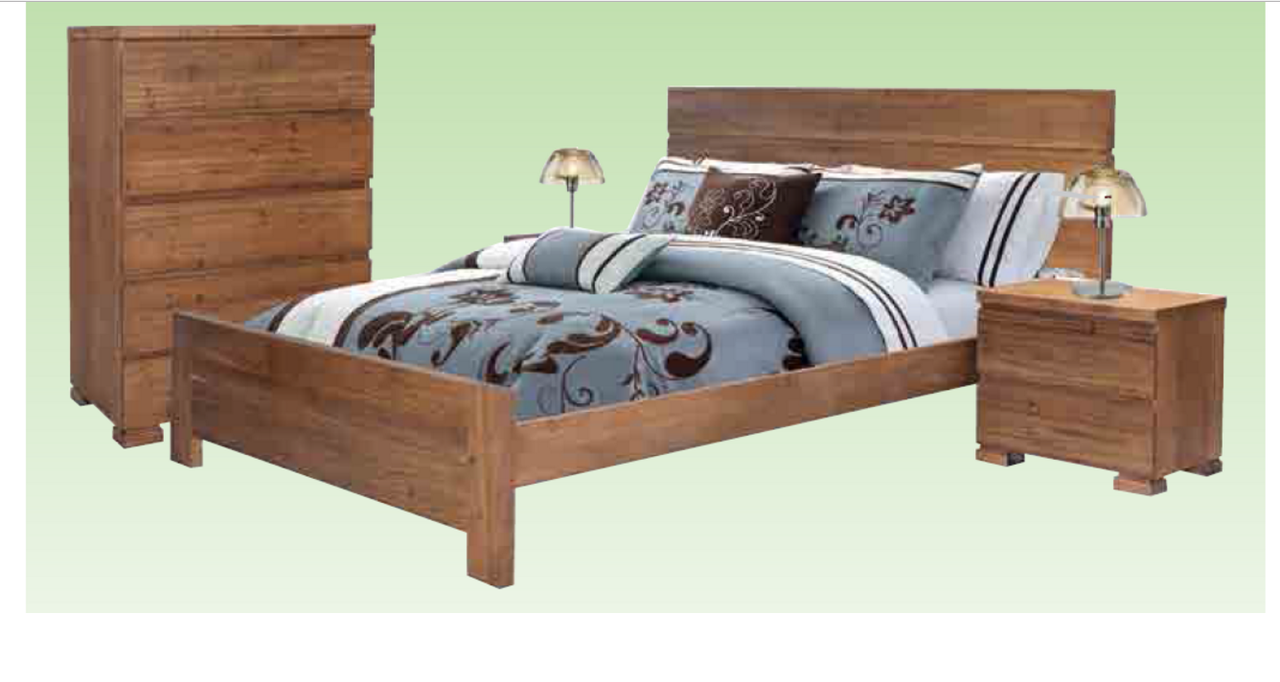 TOPAZ 36" (5) FIVE DRAWERS TIMBER TALLBOY CHEST -1180(H) X 900(W) - VIC ASH
