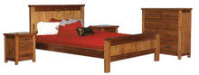 KING MONTANA (3043) FULL PANEL 4 PIECE TALLBOY BEDROOM SUITE - MOUNTAIN GUM