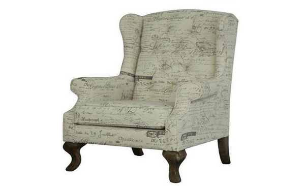 CORINE (VCH-165) WING CHAIR