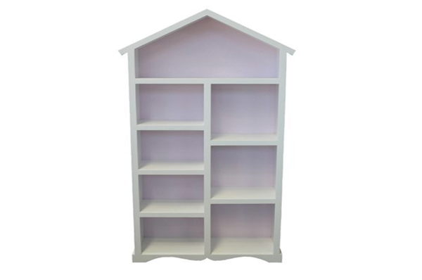PRINCESS KIDS BOOKCASE - 1900(H) x 900(W) - PRICED IN ASSORTED COLOURS (VIC ASH AND PINE OPTIONS ALSO AVAILABLE - PRICE ON APPLICATION) - CUSTOMISATION AVAILABLE