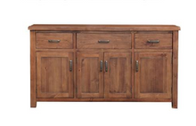 JAYDEN (3738) 3 DOOR / 4 DRAWER BUFFET - 810(H) X 1610(W) - (MODEL:7-5-15-18-7-9-1) - NUTMEG