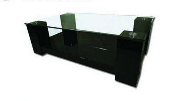 WINNIE RECTANGULAR COFFEE TABLE - 1380(W) X 800(D) - BLACK