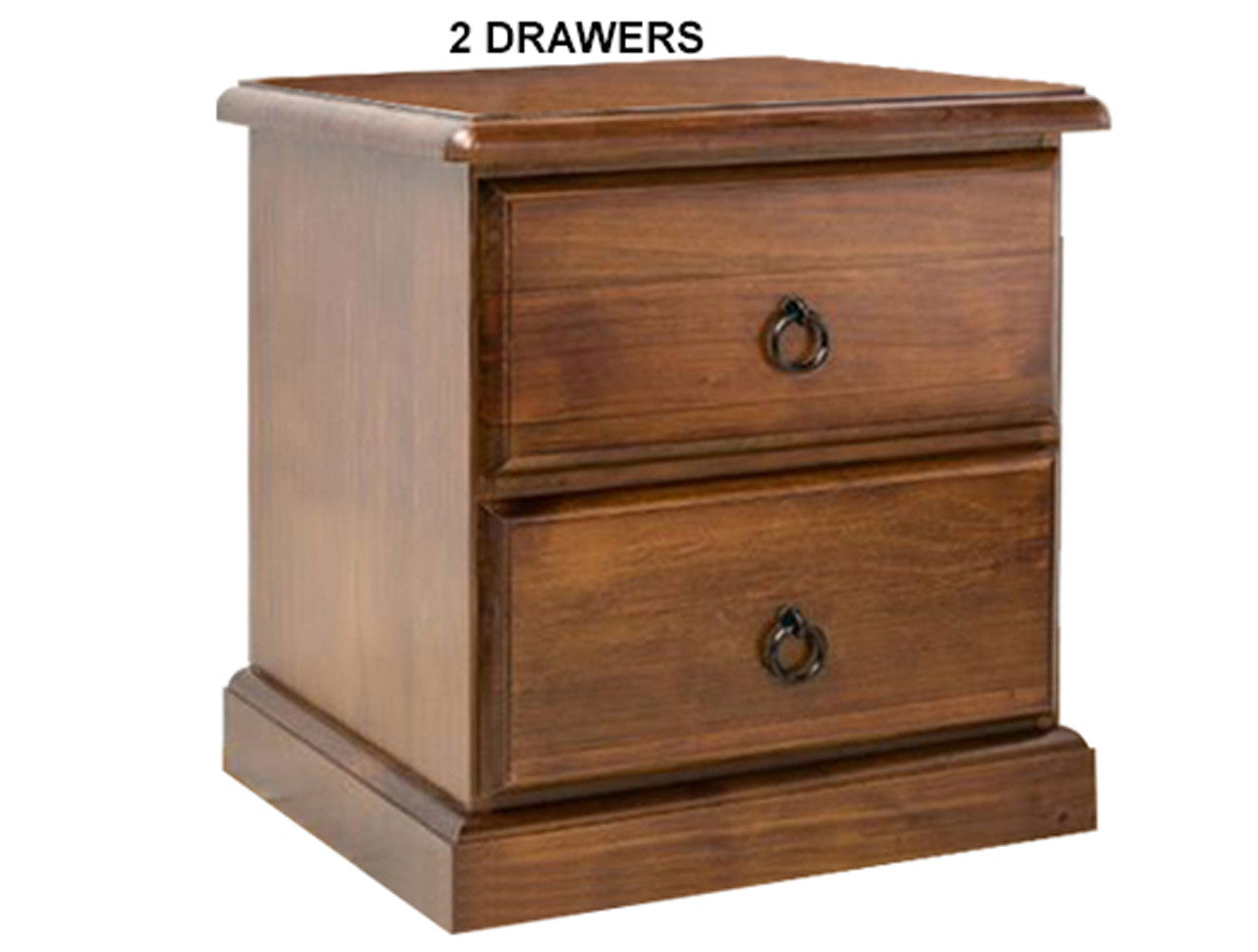 CARRINGTON (AUSSIE MADE) BEDSIDE TABLE COLLECTION - ASSORTED STAINED COLOURS - STARTING FROM $399