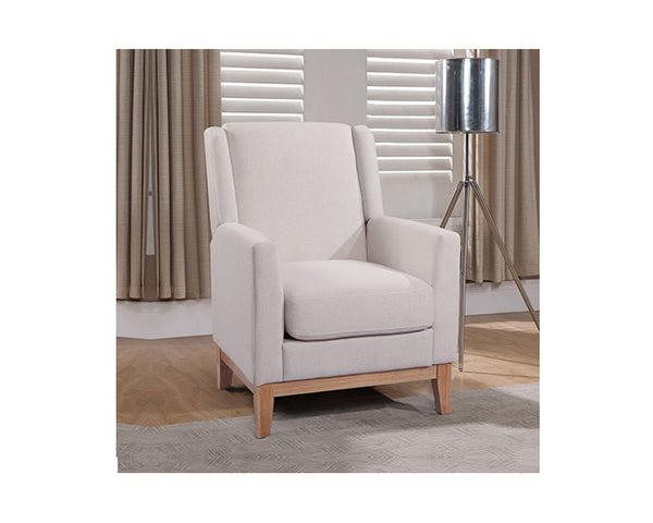 CHARLIE ARM CHAIR - BEIGE