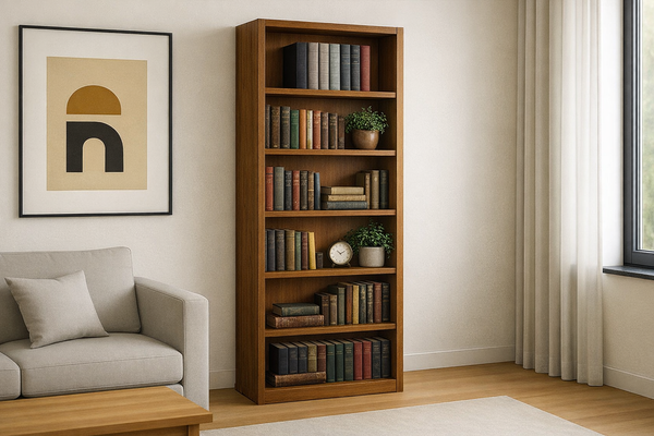 Sussie (AUSSIE MADE) Highline Bookcase Collection - Assorted Stained Colours