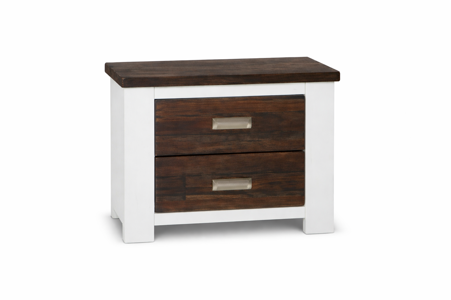 Essentila 2 Drawer Bedside Table (AUSSIE MADE) - Assorted Colours