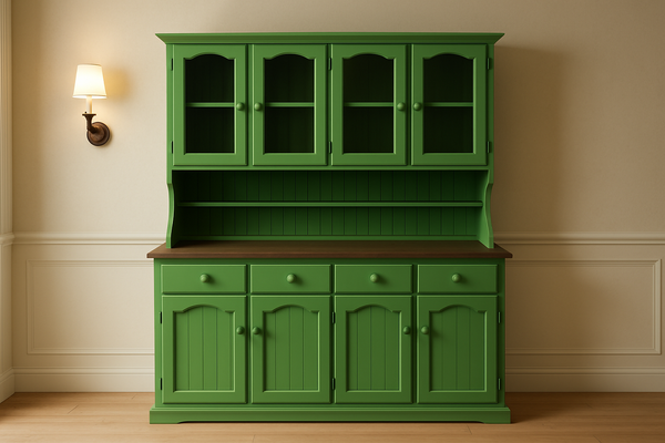 MUDGEE (AUSSIE MADE) BUFFET AND HUTCH COLLECTION - ASSORTED PAINTED COLOURS
