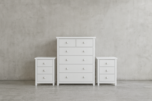 FEDERATION (AUSSIE MADE) 3 PIECE CHEST SET (6+3+3) - ASSORTED PAINTED COLOURS