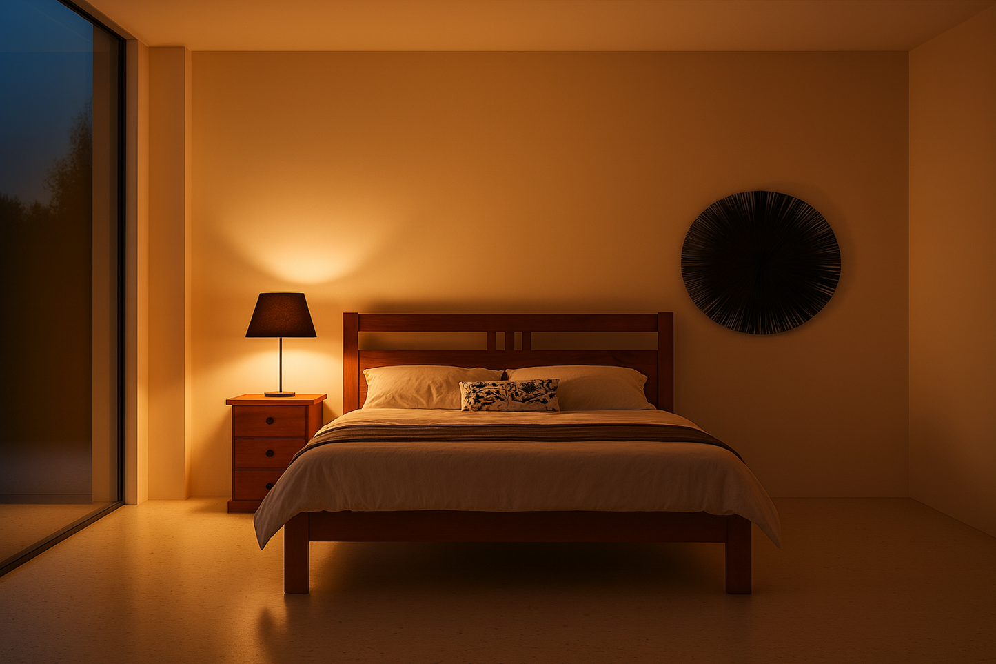 TORONTO DOUBLE OR QUEEN 4 PIECE BEDROOM SUITE (TALLBOY NOT PICTURED) (MODEL 11-1-20-5) - BLACKWOOD OR WALNUT