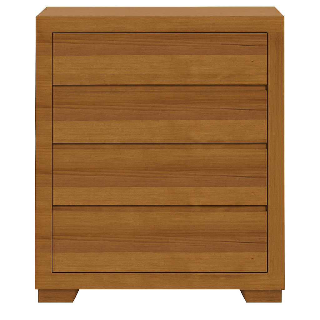 MADRID (CUSTOM MADE) 4 DRAWER TALLBOY - 1100(H) x 1000(W) x 450(D) - ASSORTED COLOURS