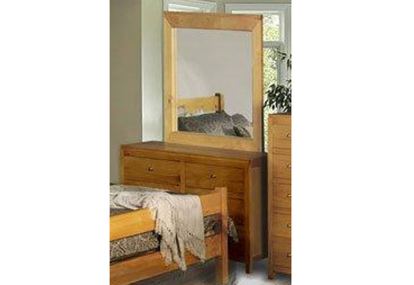 CHUNKY (ASSORTED COLOURS) 6 DRAWER DRESSING TABLE - ASSORTED COLOURS