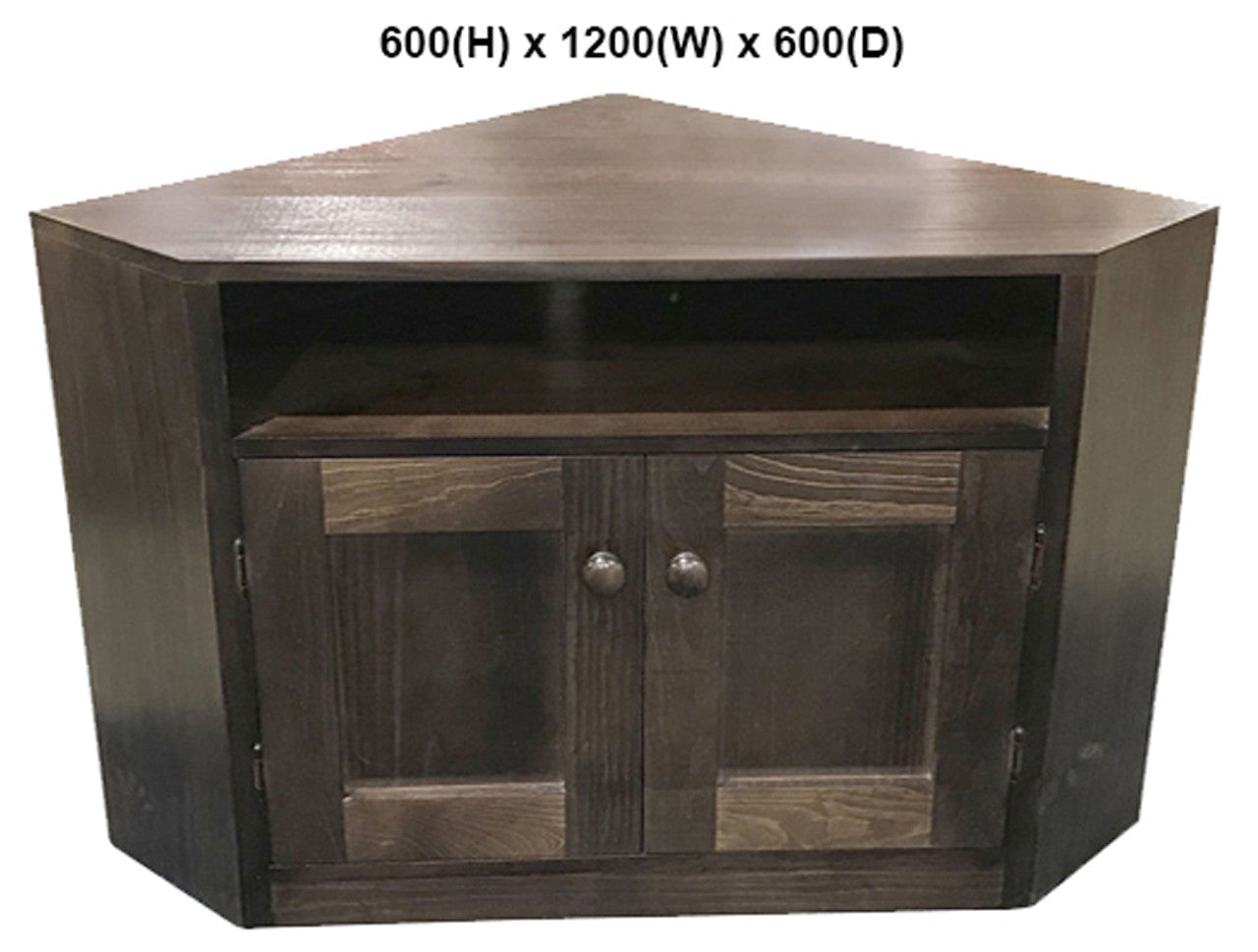 CLAUDE (AUSSIE MADE) CORNER TV STAND COLLECTION - ASSORTED STAINED COLOURS - STARTING FROM $599