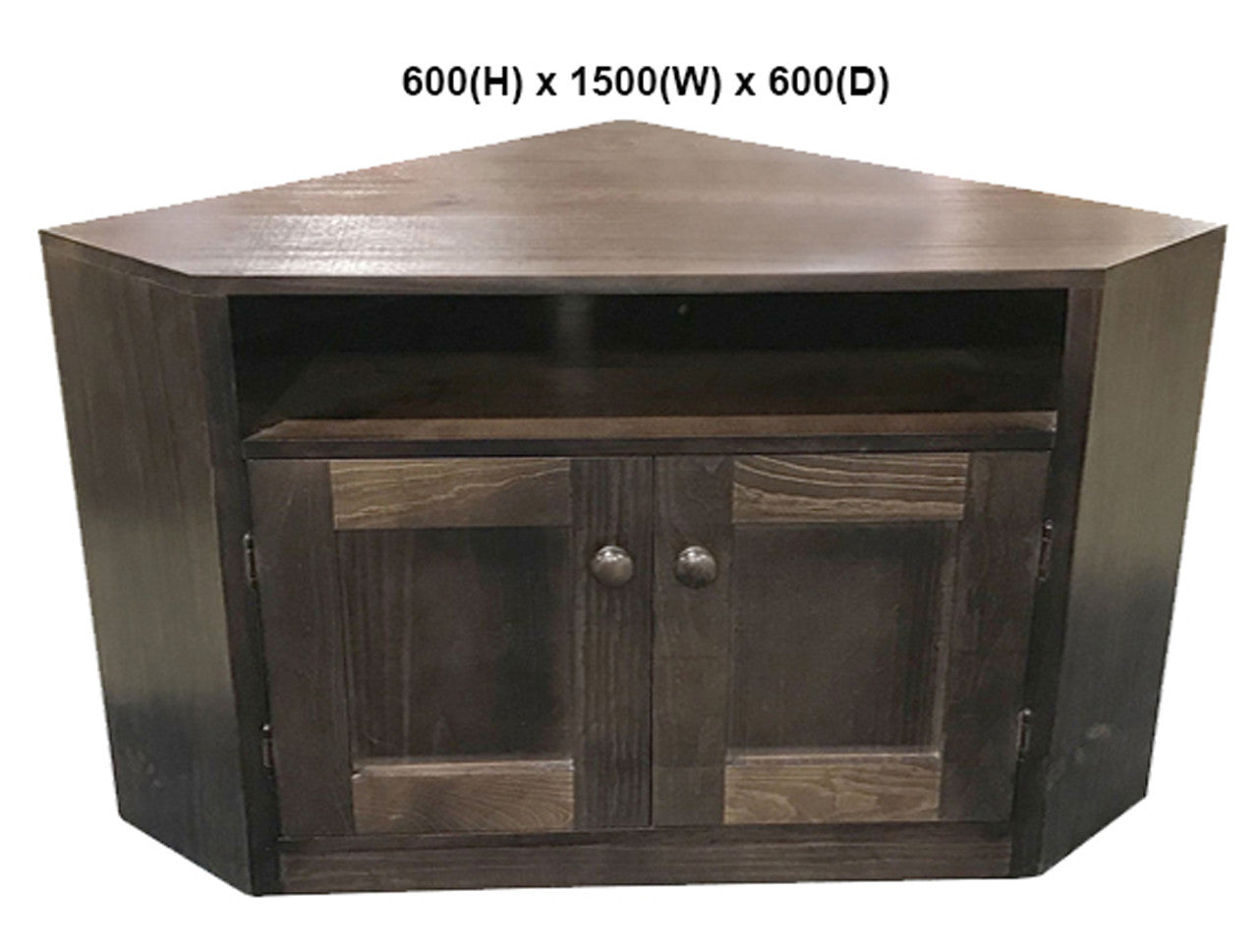 CLAUDE (AUSSIE MADE) CORNER TV STAND COLLECTION - ASSORTED STAINED COLOURS - STARTING FROM $599