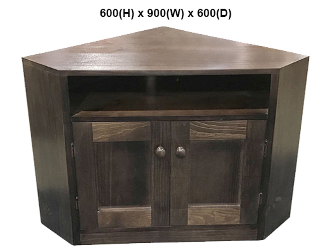 CLAUDE (AUSSIE MADE) CORNER TV STAND COLLECTION - ASSORTED STAINED COLOURS - STARTING FROM $599