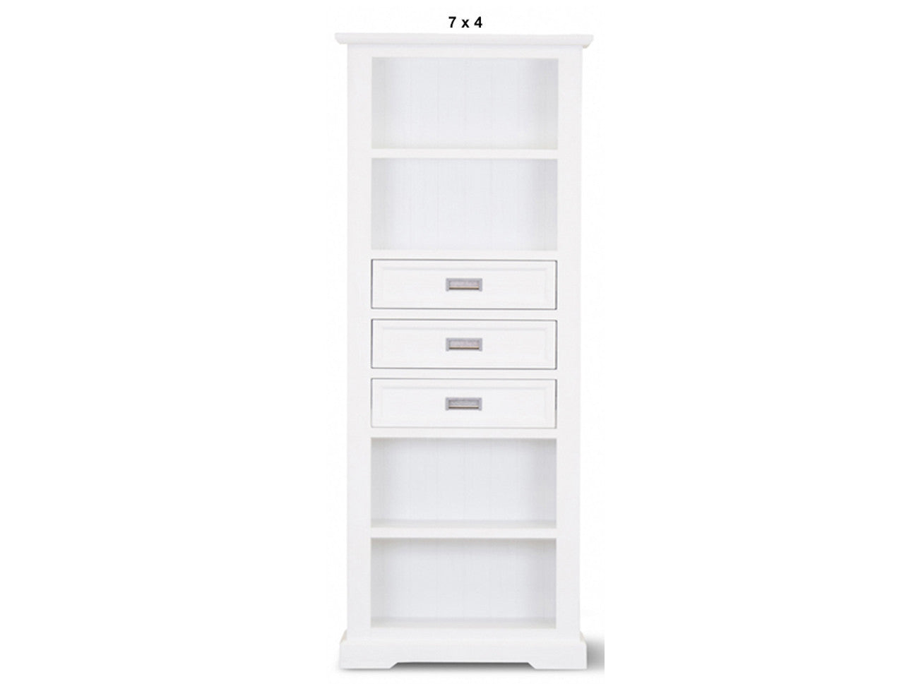 COASTAL (AUSSIE MADE) HIGHLINE BOOKCASE WITH DRAWERS COLLECTION - ASSORTED PAINTED COLOURS - STARTING FROM $999