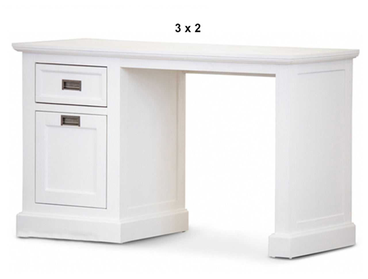COASTAL (AUSSIE MADE) 1 DOOR / 1 DRAWER DESK (REVERSIBLE) COLLECTION - ASSORTED PAINTED COLOURS - STARTING FROM $799