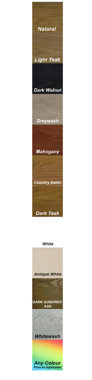 KING HAMPTONS BED FRAME - ASSORTED COLOURS