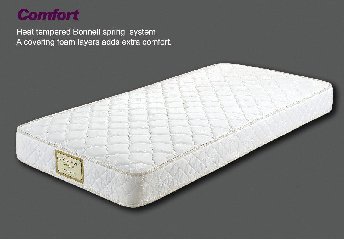 KING SINGLE COMFORT ENSEMBLE (BASE & MATTRESS) - MEDIUM FIRM