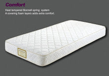 KING SINGLE COMFORT ENSEMBLE (BASE & MATTRESS) - MEDIUM FIRM