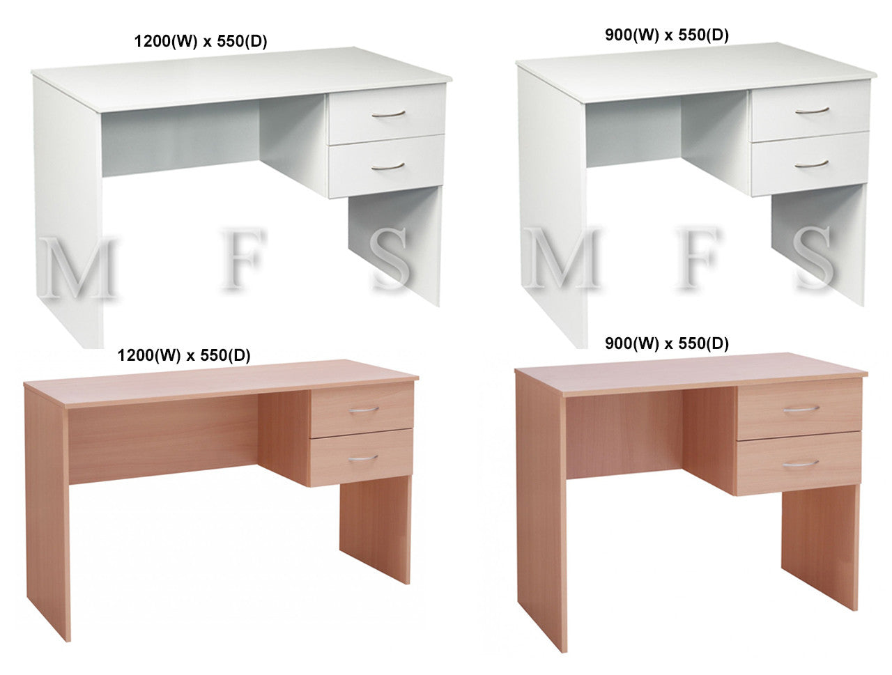 CONGO DESK COLLECTION - ASSORTED COLOURS - STARTING FROM $179