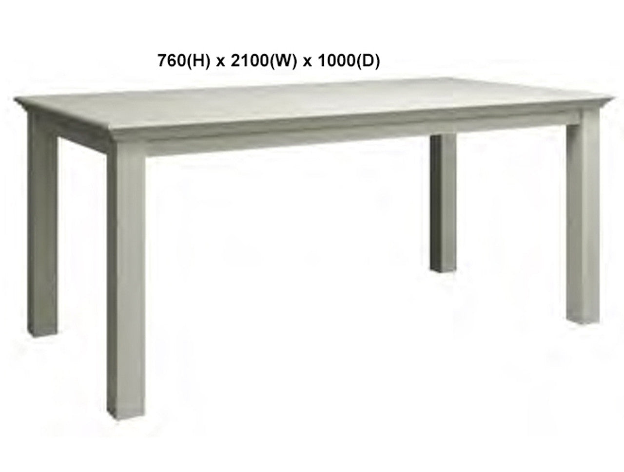 DELAN (AUSSIE MADE) DINING TABLE COLLECTION - ASSORTED PAINTED COLOURS - STARTING FROM $799