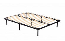DOUBLE DUBLIN METAL BED FRAME - BLACK
