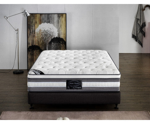 DOUBLE PREMIUM EURO TOP POCKET SPRING MATTRESS - MEDIUM FIRM